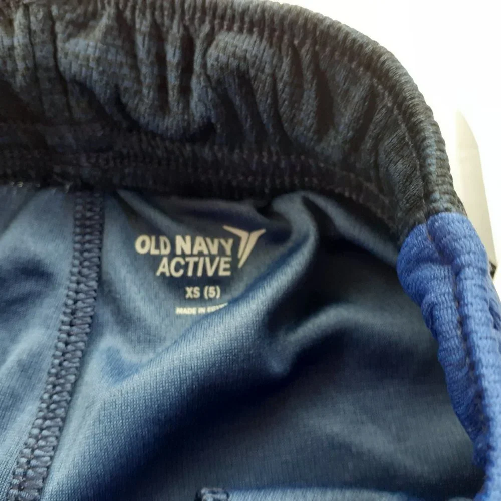 Old Navy Boys Shorts Blue Active Athletic Gym Size 5 New